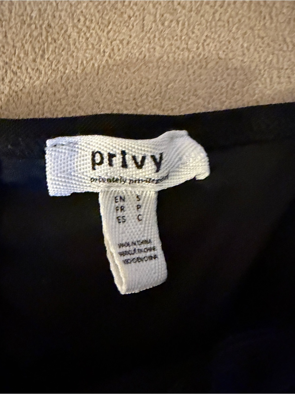 Black Ruched Minidress - Picture 4 of 4